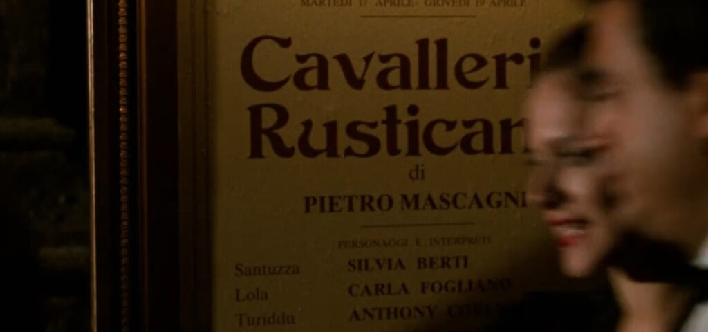 Cavalleria Rusticana, Der Pate 3