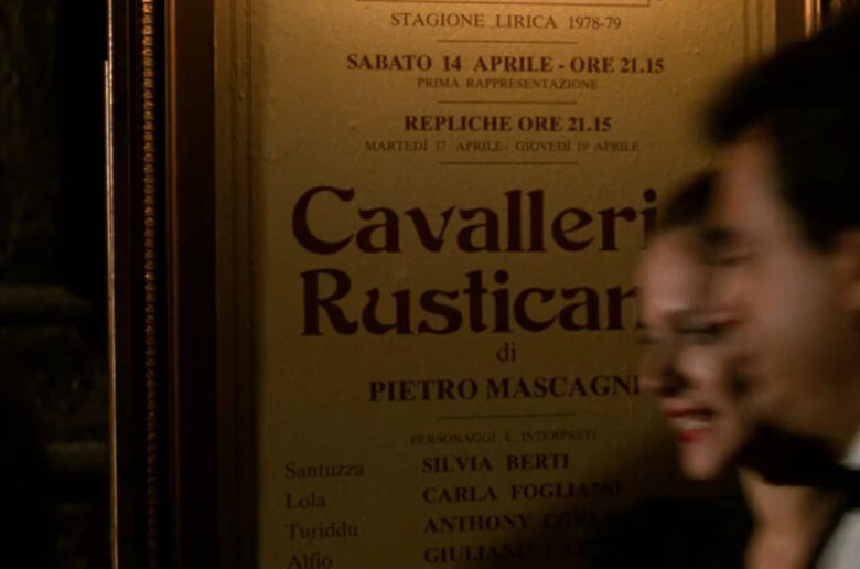 Cavalleria rusticana, Der Pate 3